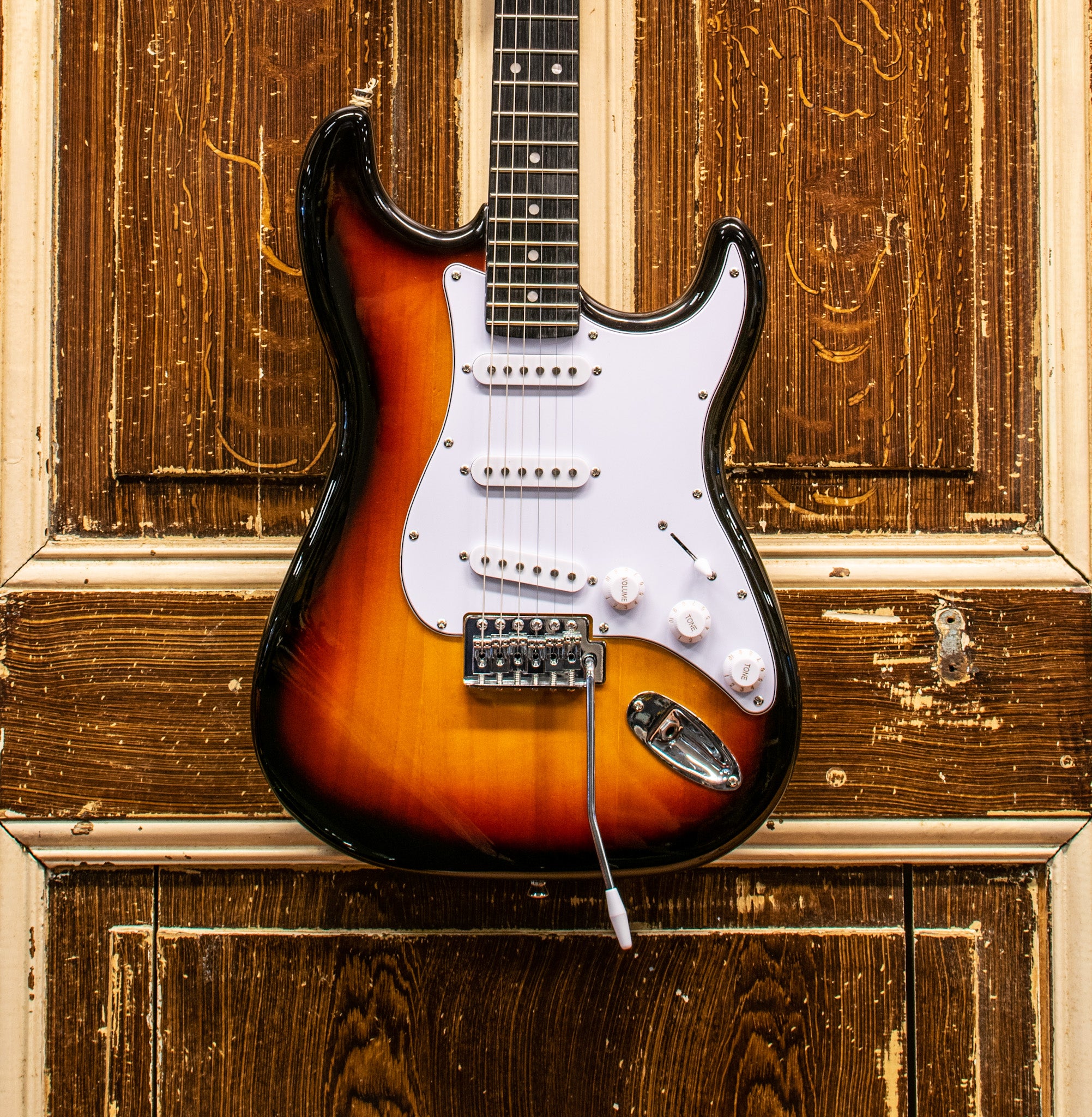 Eko S300SB Starter Strat Sunburst Elektrische Gitaar