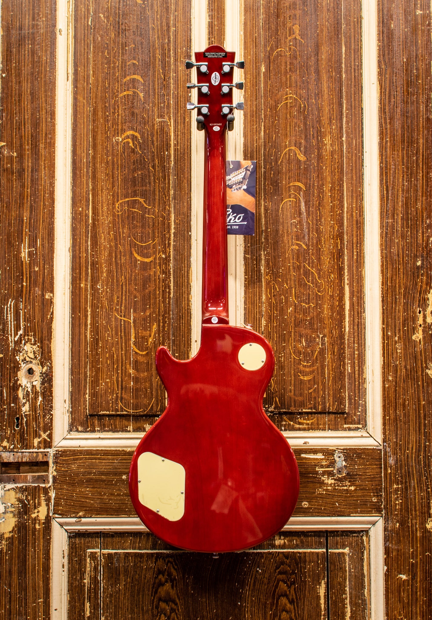 Eko VL480-CSB Starter LP Aged Cherry Sunburst Elektrische Gitaar