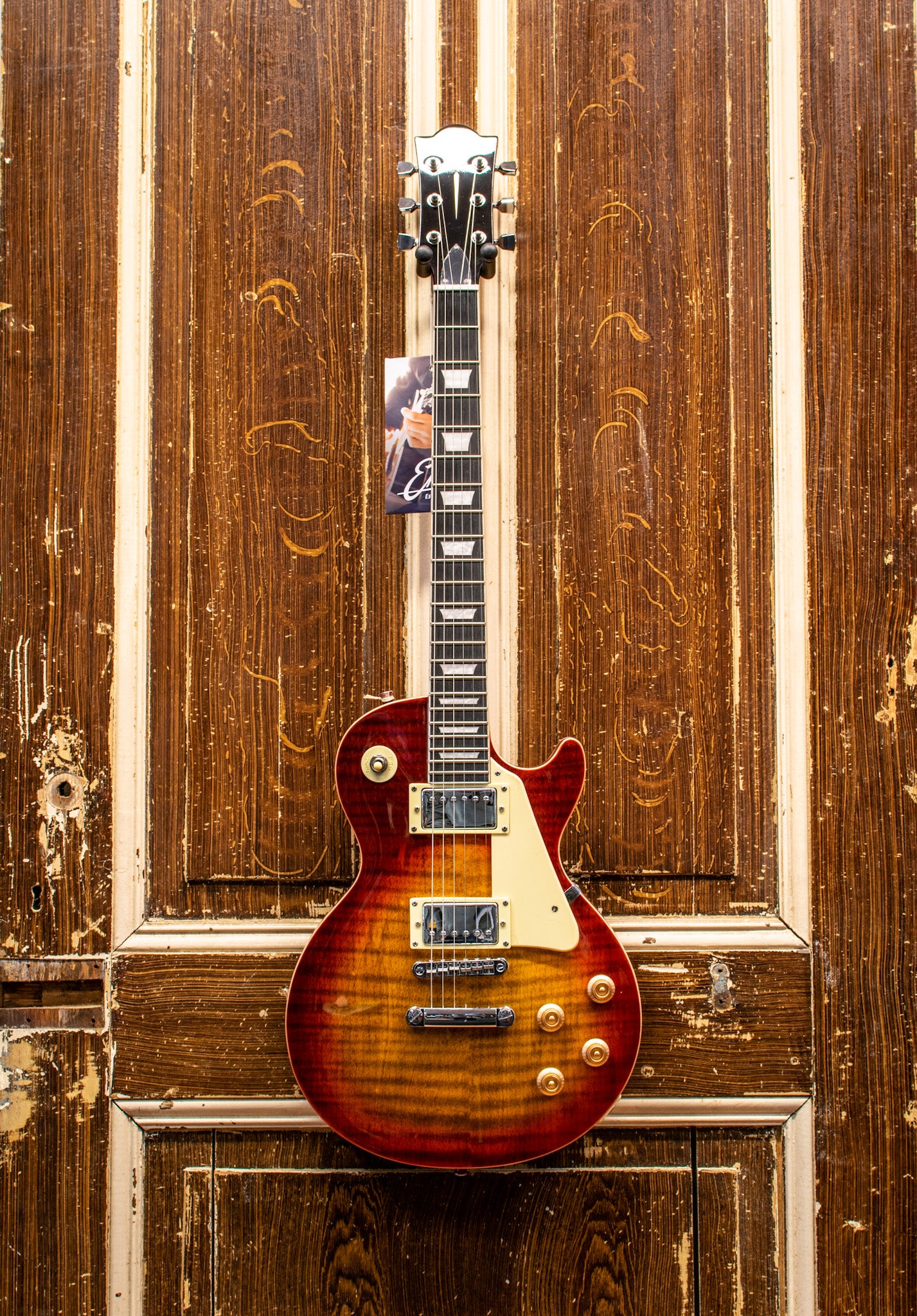 Eko VL480-CSB Starter LP Aged Cherry Sunburst Elektrische Gitaar