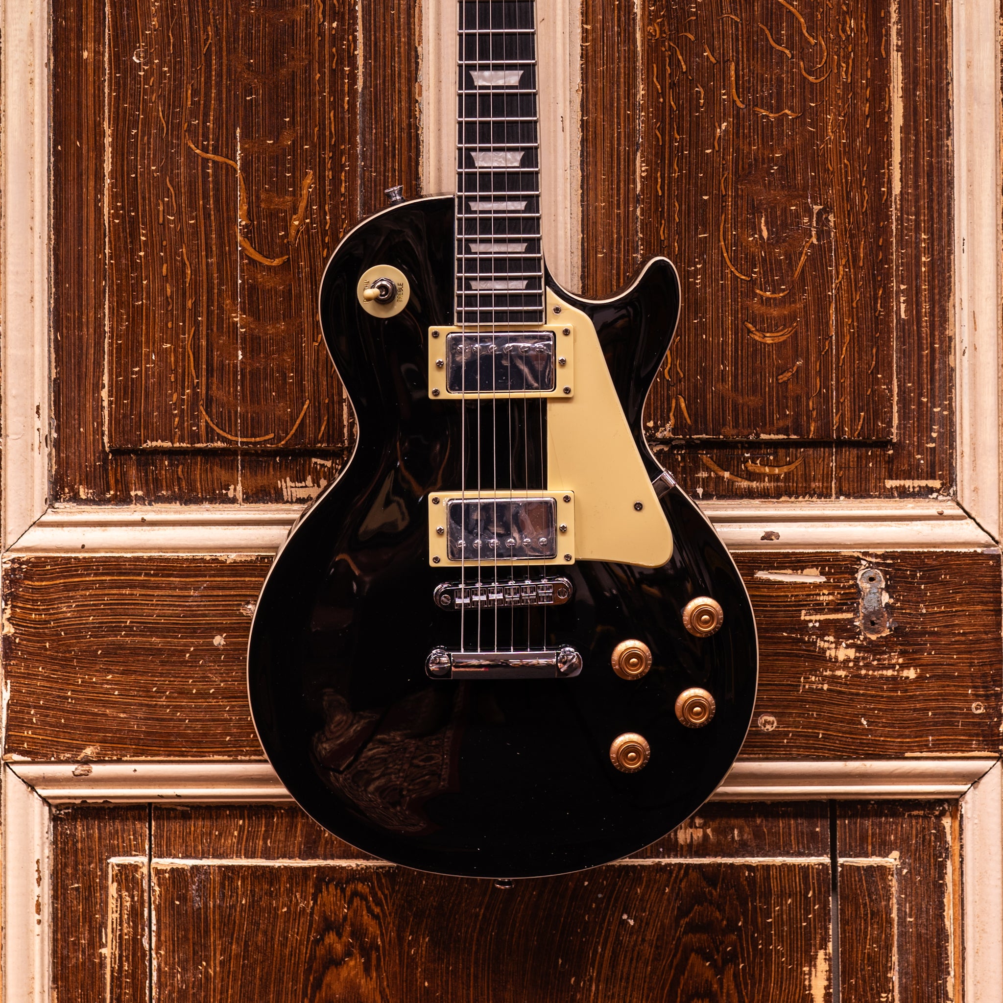 Eko VL480-BLK Starter LP Black Elektrische Gitaar