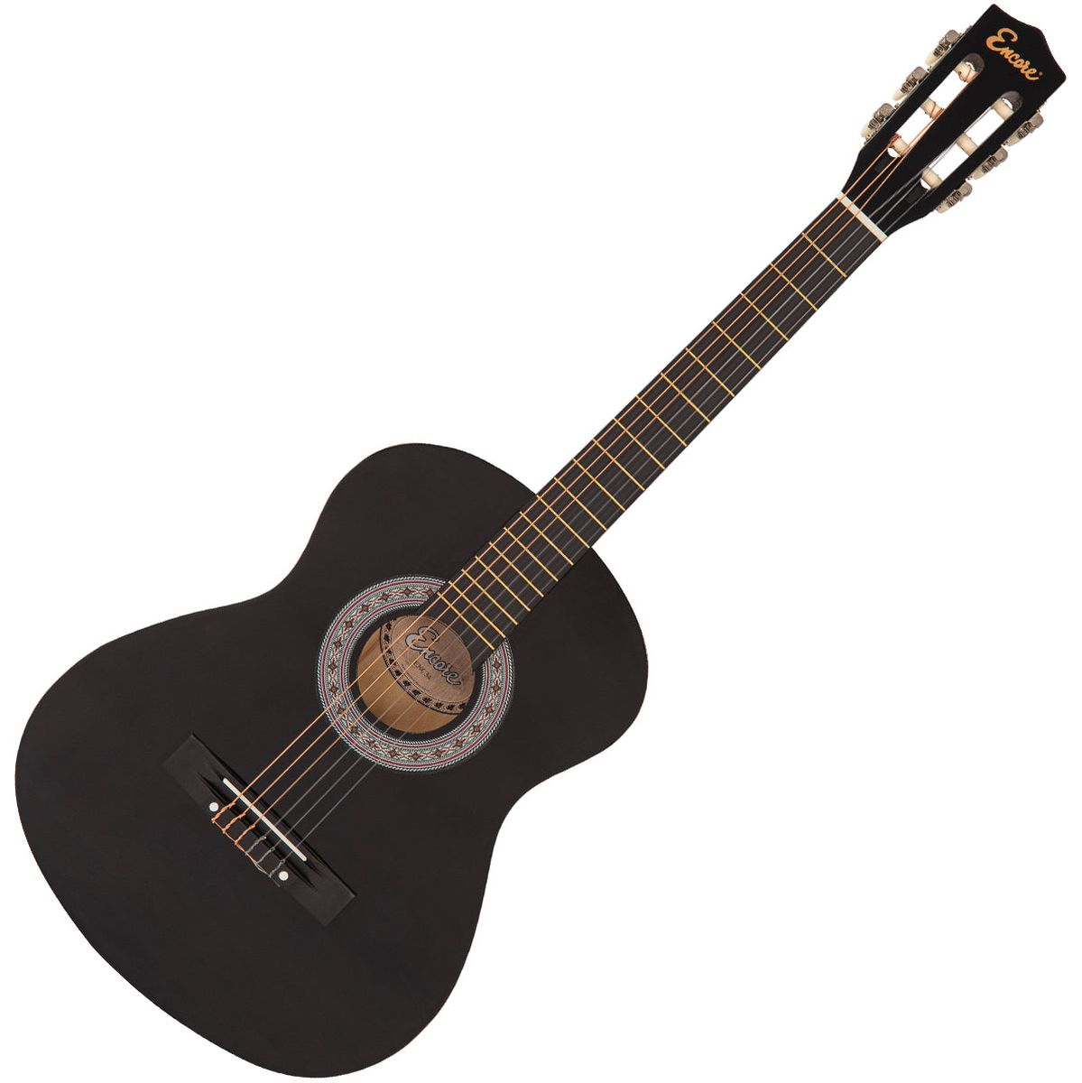 Encore 34 Klassieke gitaar Set - Black
