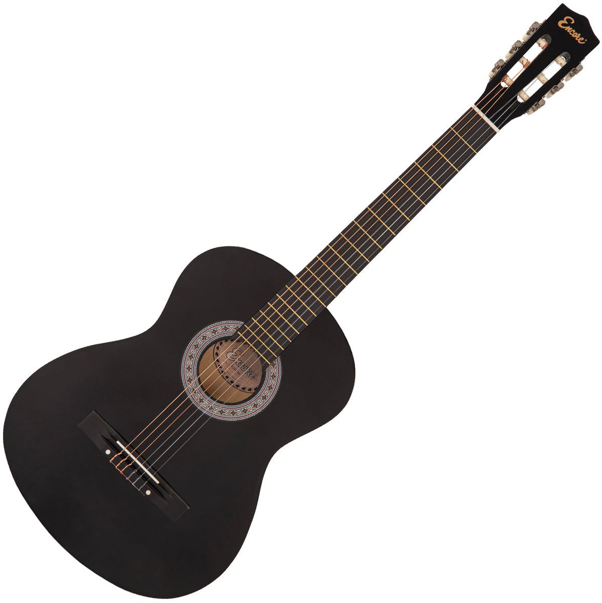 Encore 44 Klassieke gitaar Set - Black