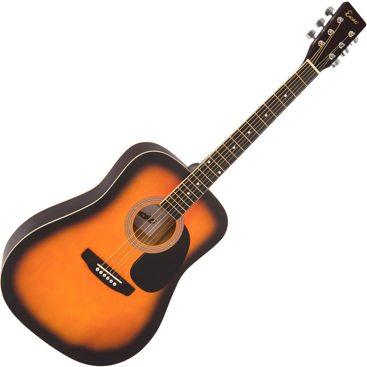 Encore Westerngitaar Set - Sunburst