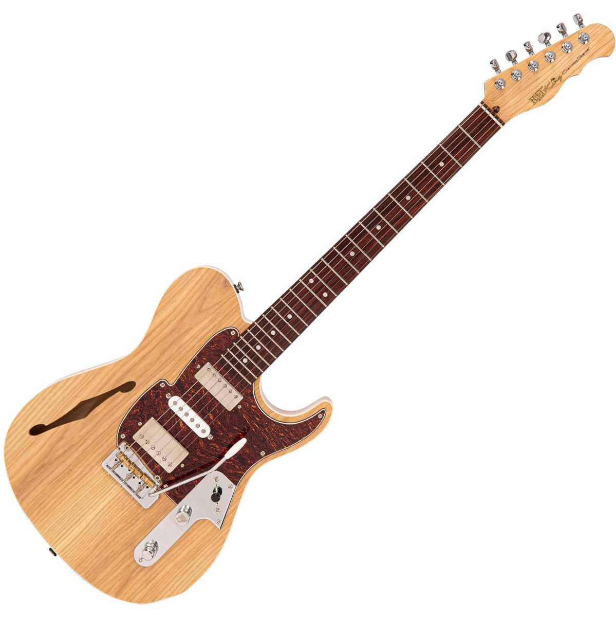 Fret-King Country Squire Semitone Deluxe - Natural Ash Elektrische gitaar