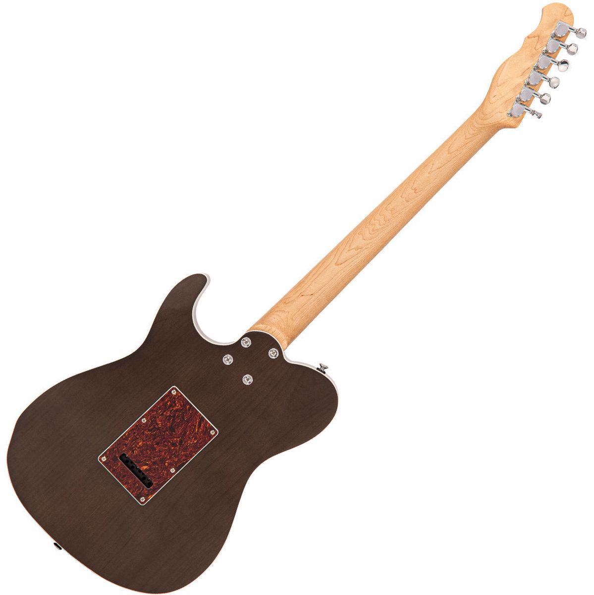 Fret-King Country Squire Semitone Deluxe - Thru Black Elektrische gitaar