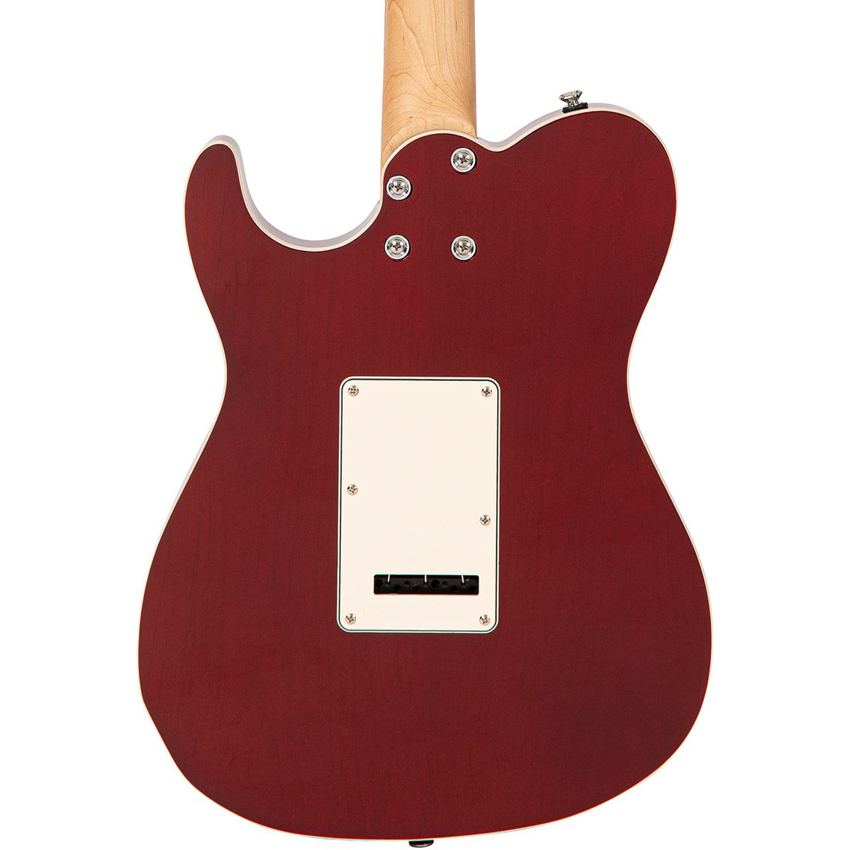 Fret-King Country Squire Semitone Deluxe - Thru Red Elektrische gitaar
