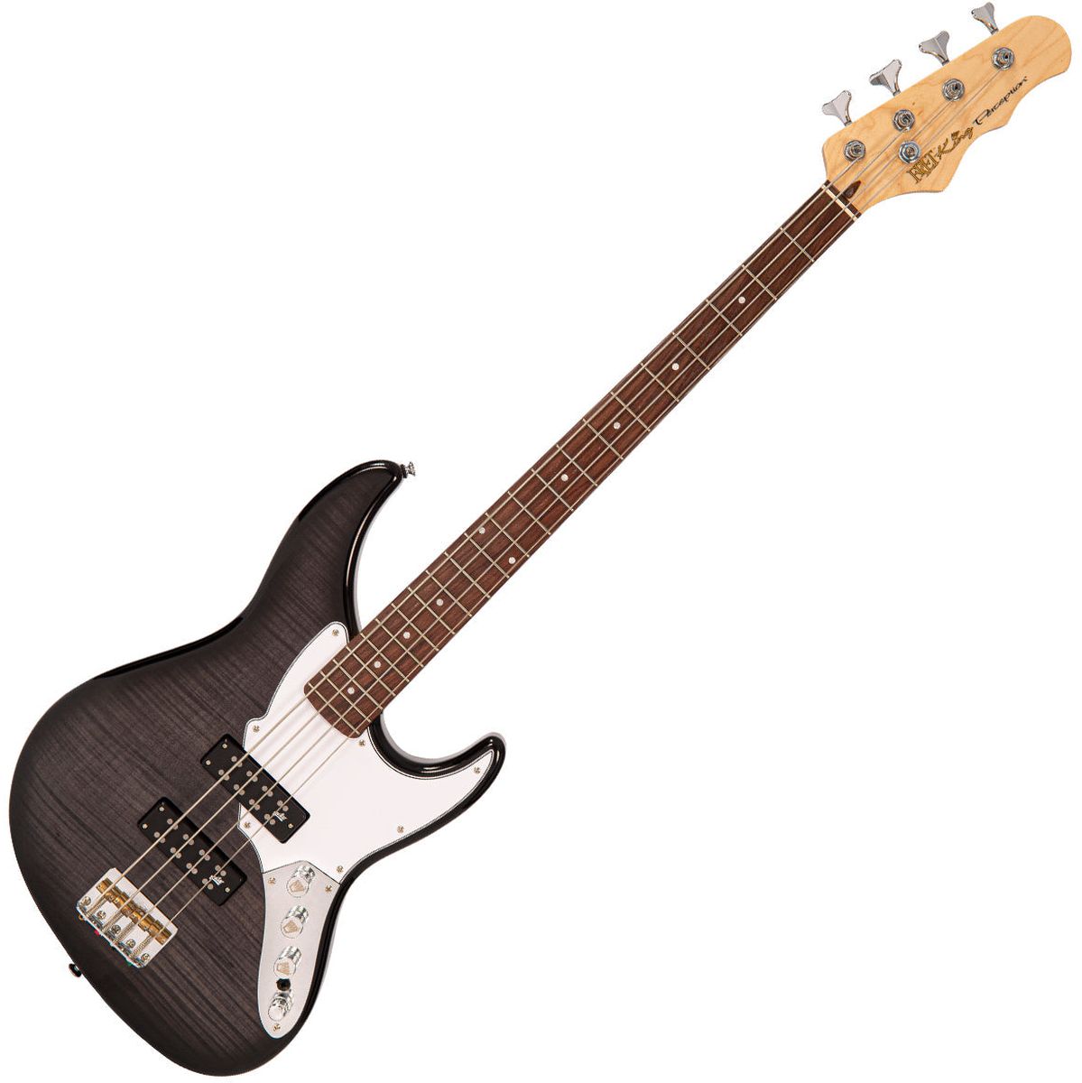 Fret-King Perception Custom 4 String Bass - Blackburst