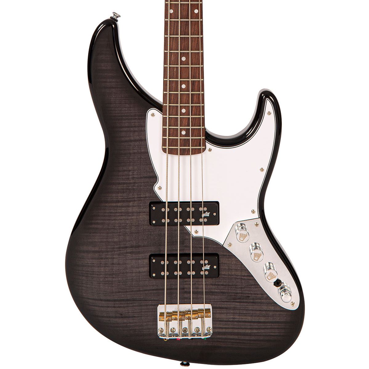 Fret-King Perception Custom 4 String Bass - Blackburst