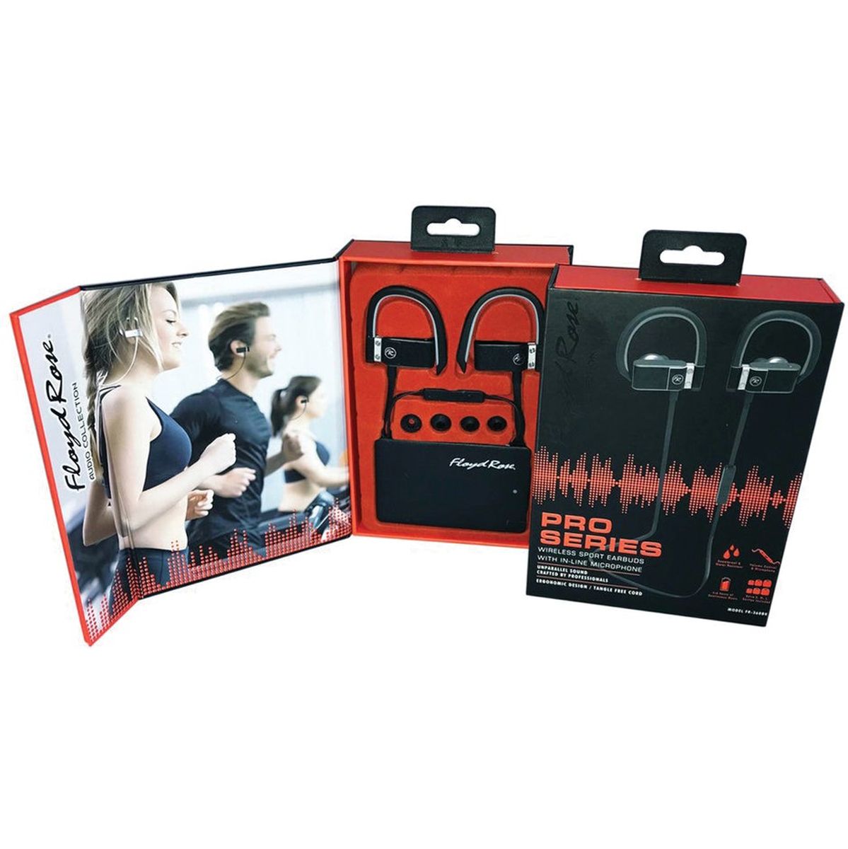 Floyd Rose Earbuds Bluetooth Headphone - Black