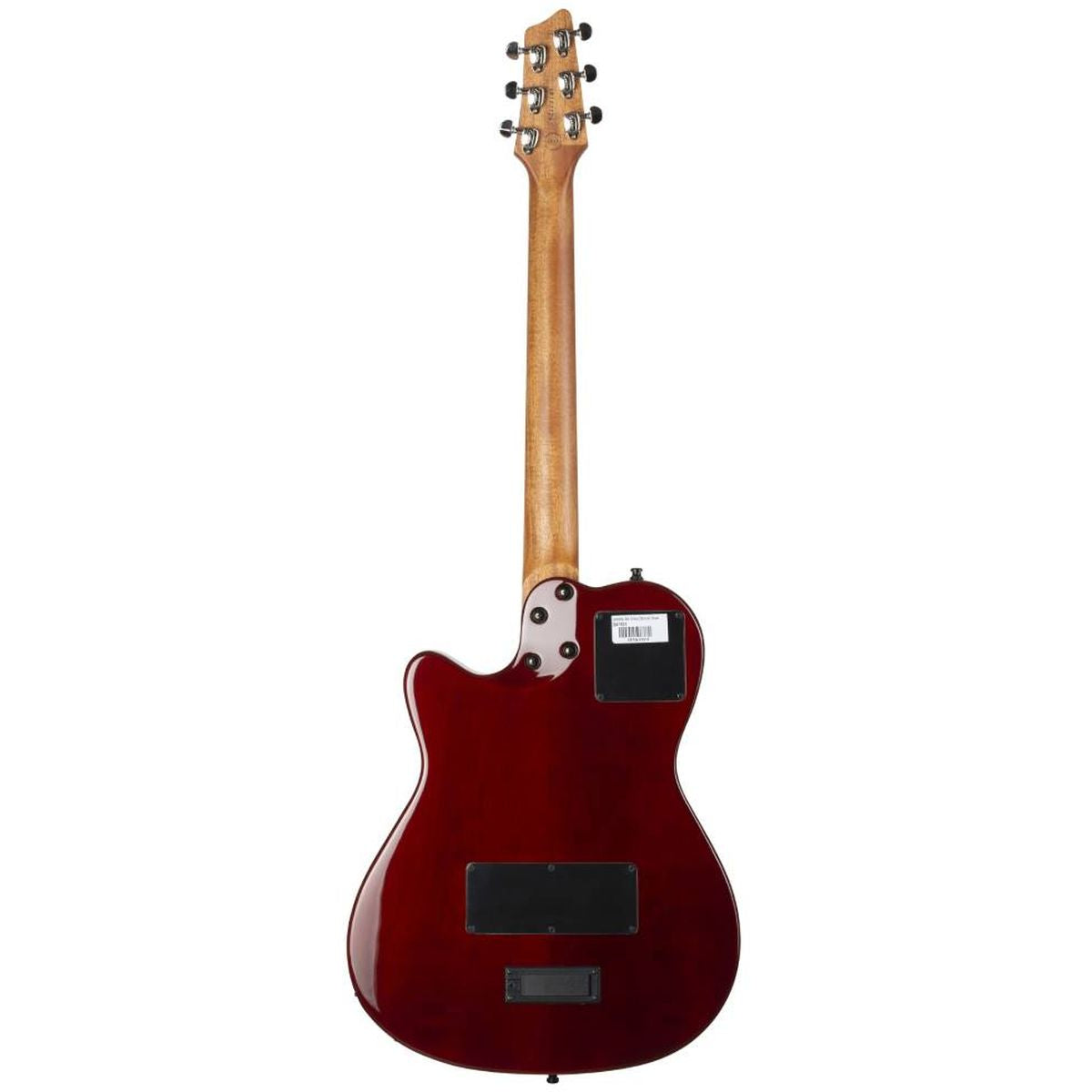 Godin A6 Denim Blue Flame Elektrische gitaar