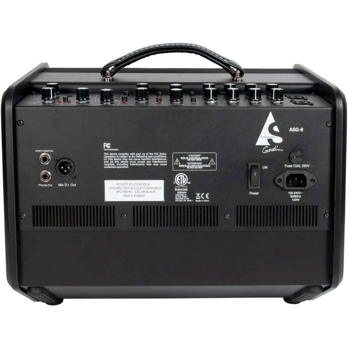 Godin Acoustic Solutions ASG-8 120 Black Gitaarversterker