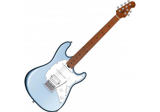 Sterling by Music Man Cutlass CT50HSS Firemist Silver Elektrische Gitaar