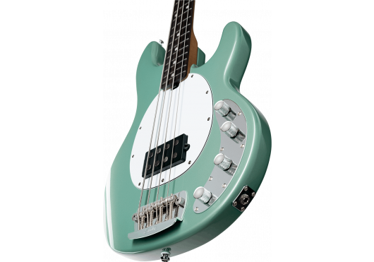 Sterling by Music Man StingRay RAY34 Dorado Green 4-String Elektrische Basgitaar
