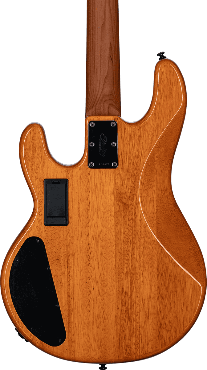 Sterling by Music Man StingRay RAY34HHPB Amber 4-String Elektrische Basgitaar