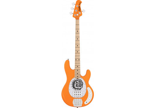 Sterling by Music Man Mike Herrera Artist Series StingRay Orange Creamsicle 4-String Elektrische Basgitaar