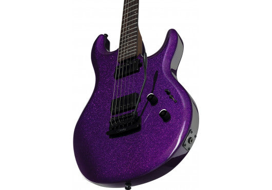 Sterling by Music Man LK100 Steve Lukather Purple Sparkle Elektrische Gitaar
