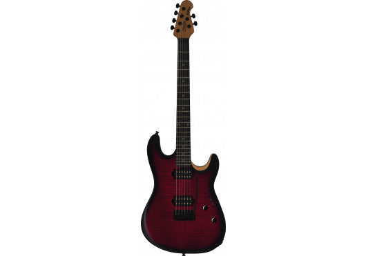 Sterling by Music Man Rabea Massaad Red Burst Elektrische Gitaar