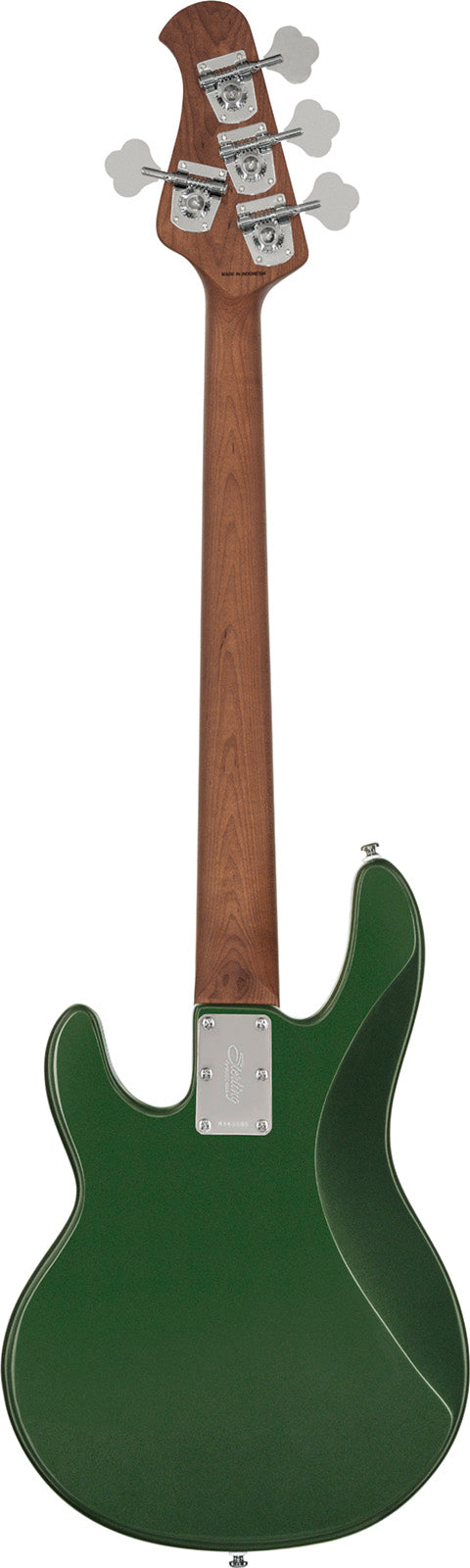 Sterling by Music Man StingRay Short Scale RAYSS4 Charging Green elektrische basgitaar