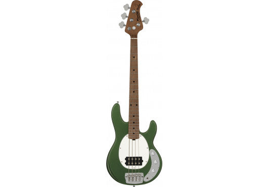 Sterling by Music Man StingRay Short Scale RAYSS4 Charging Green 4-String Elektrische Basgitaar