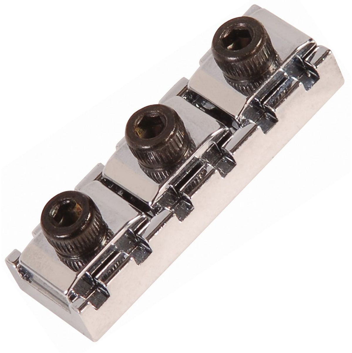 Guitar Tech Locking Nut And Key-Chrome