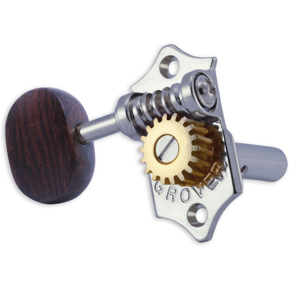 Grover Statite Horizontal Set Rosewood Buttons Chrome