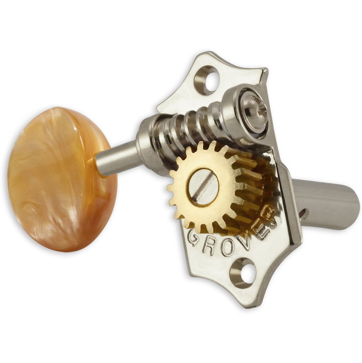 Grover Statite Horizontal Set Acrylic Buttons Nickel