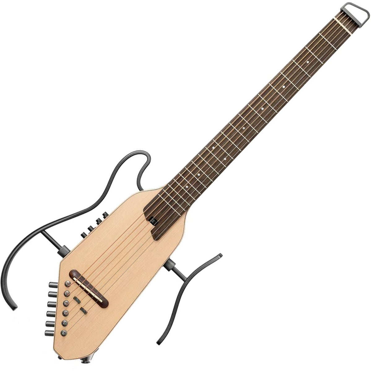 DONNER Hush 1 Pro Guitar - Natural Spruce Elektrische gitaar