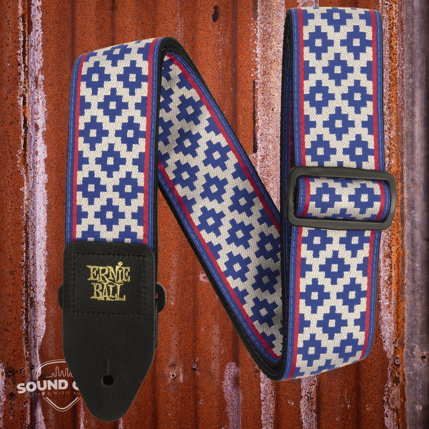Ernie Ball 5336 Guitar Strap - Blue Crux