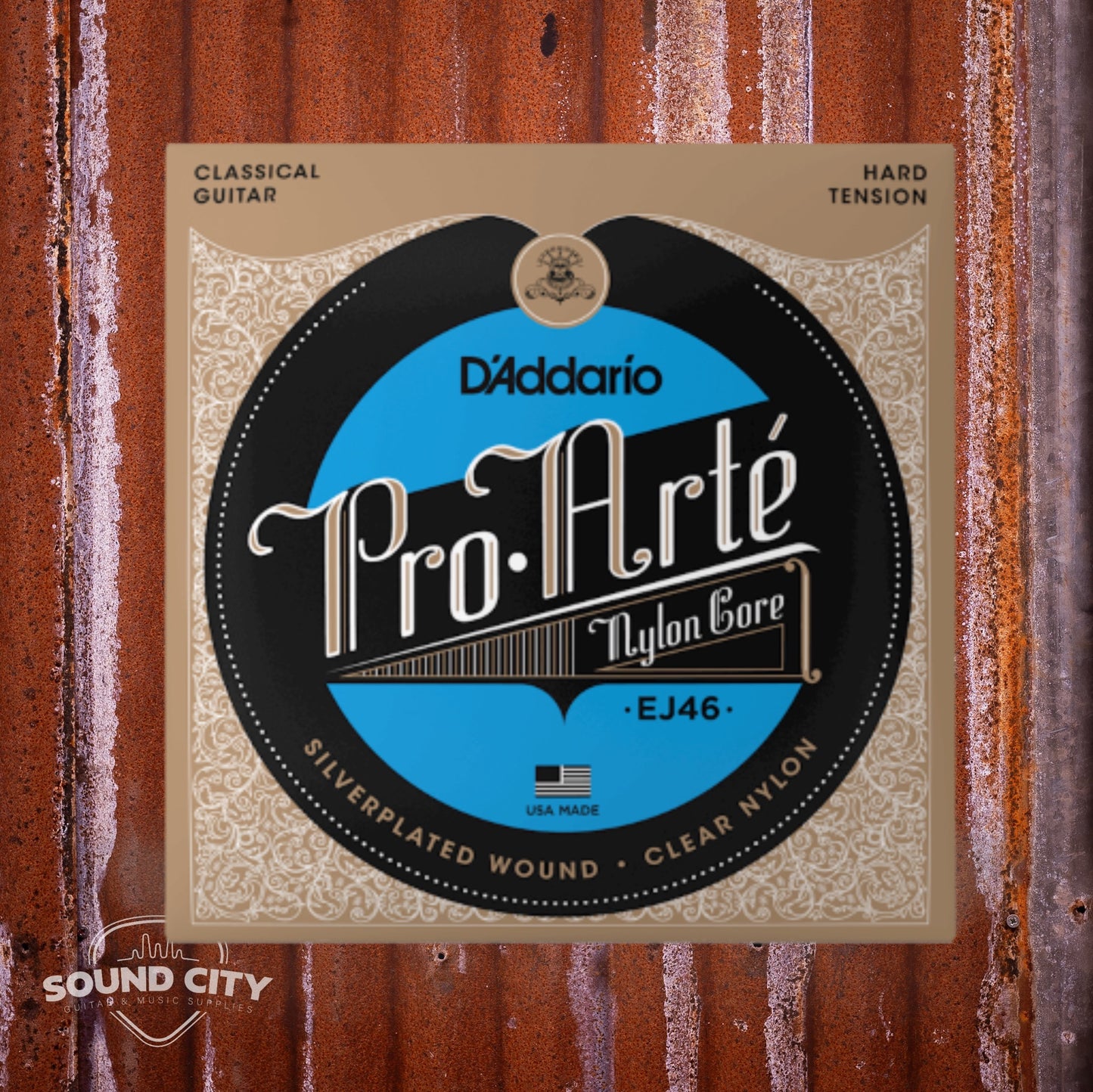 D'Addario EJ46 Hard Tension, Pro-Arté Nylon Klassieke Gitaarsnaren
