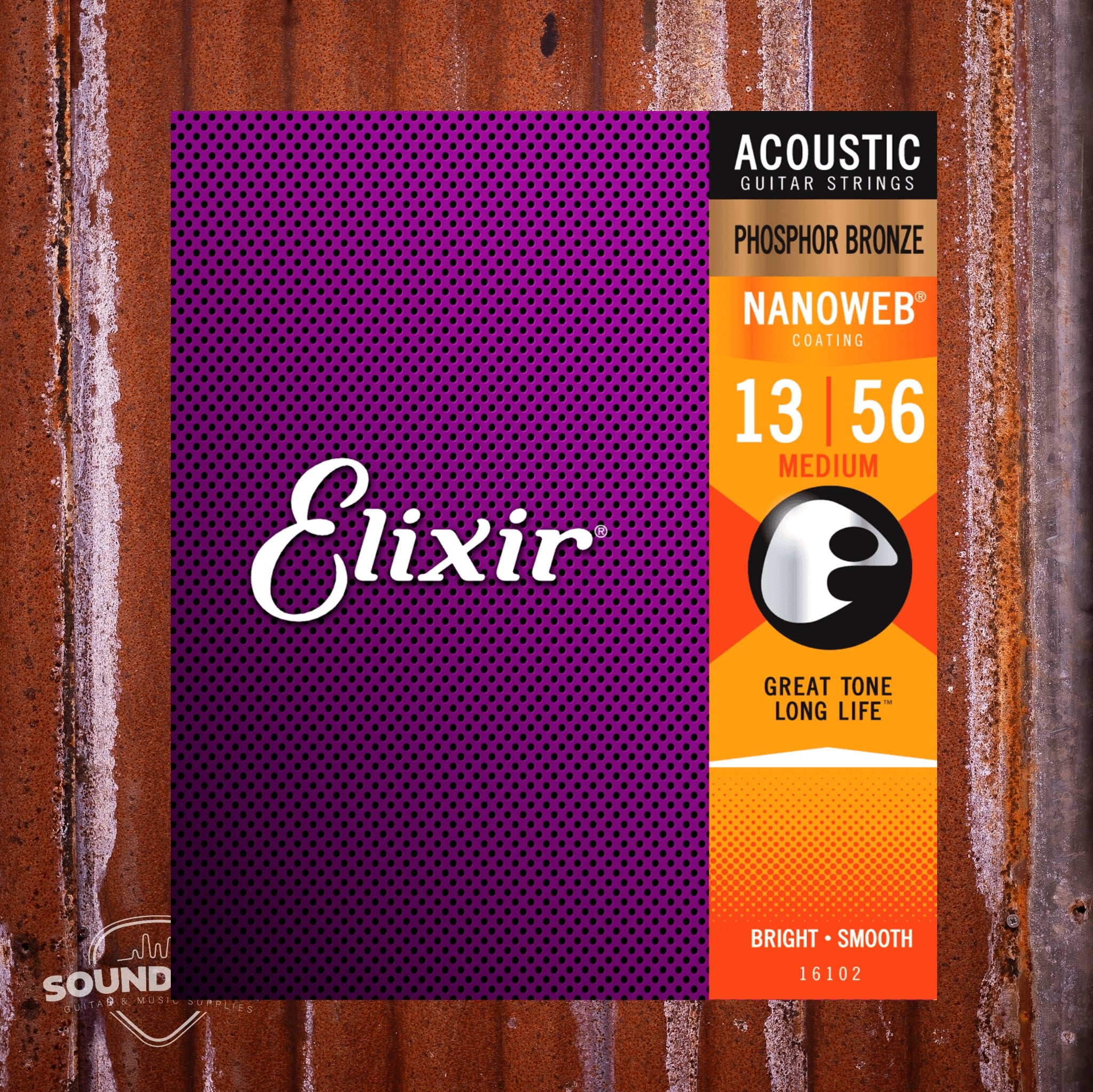 Elixir 16102 Acoustic Medium 13-56 snaren