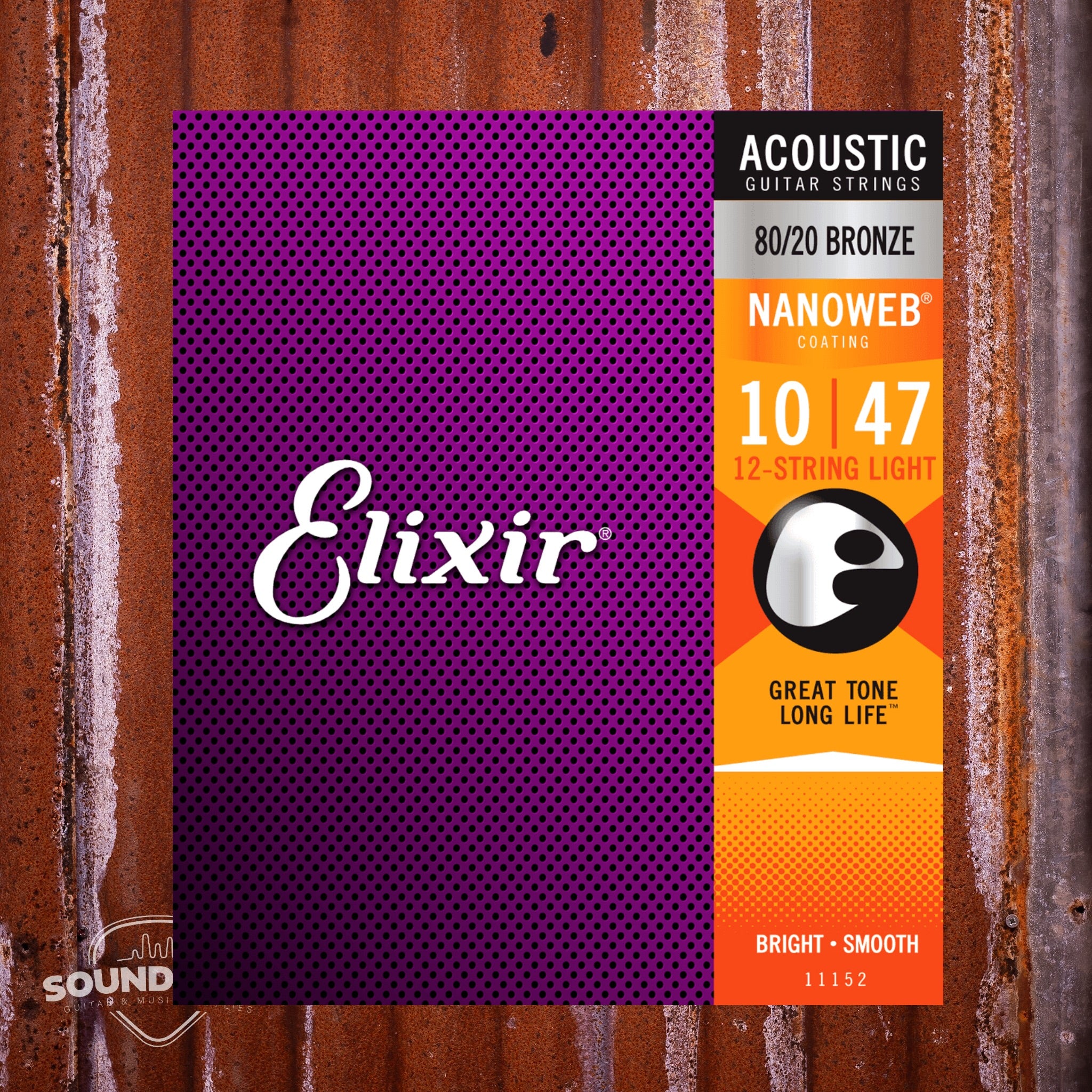 Elixir 11152 Acoustic 80/20 Light 12-string snaren