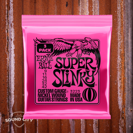 Ernie Ball 3223 Super Slinky (3 Pack)
