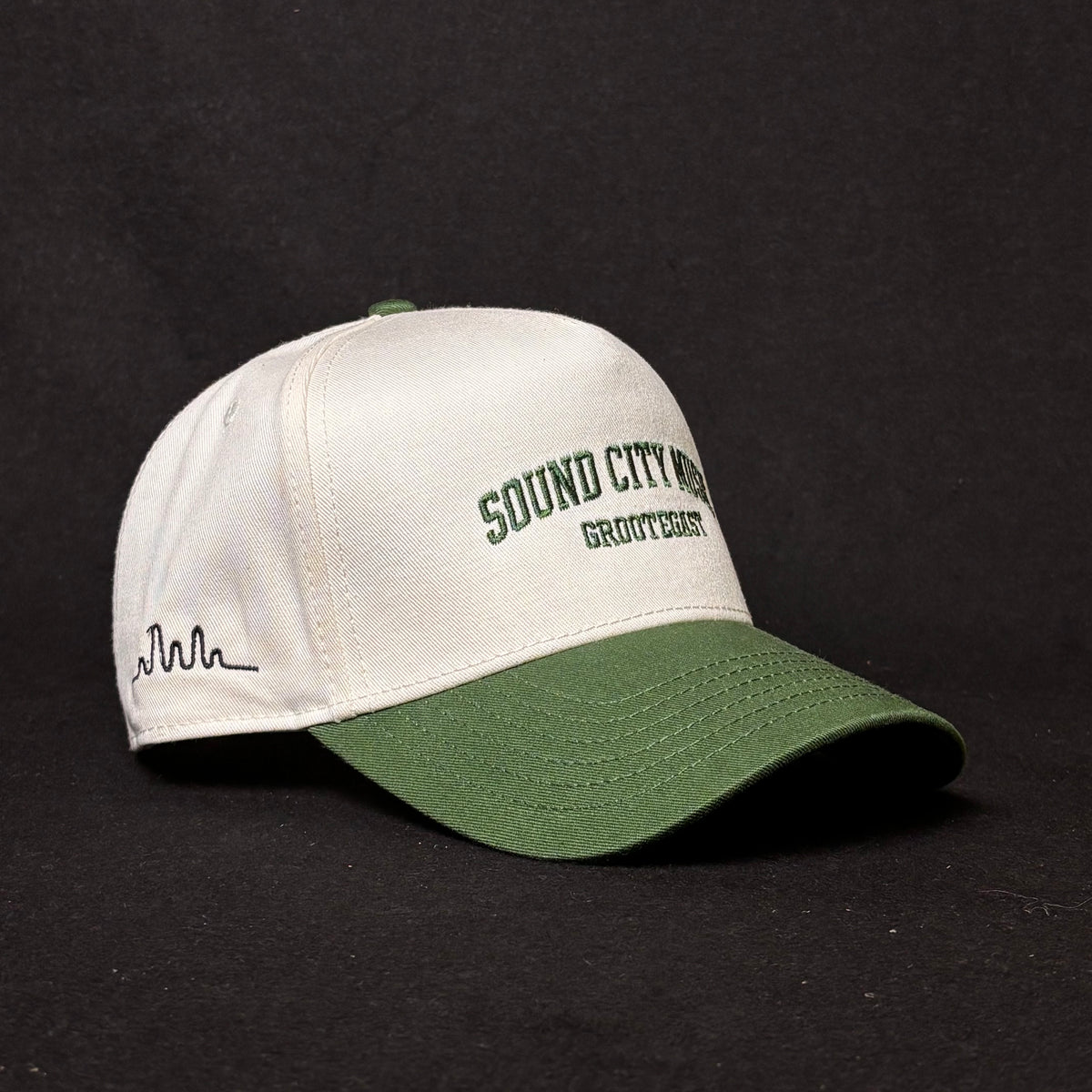 Sound City Music Grootegast Two-tone Cap Green