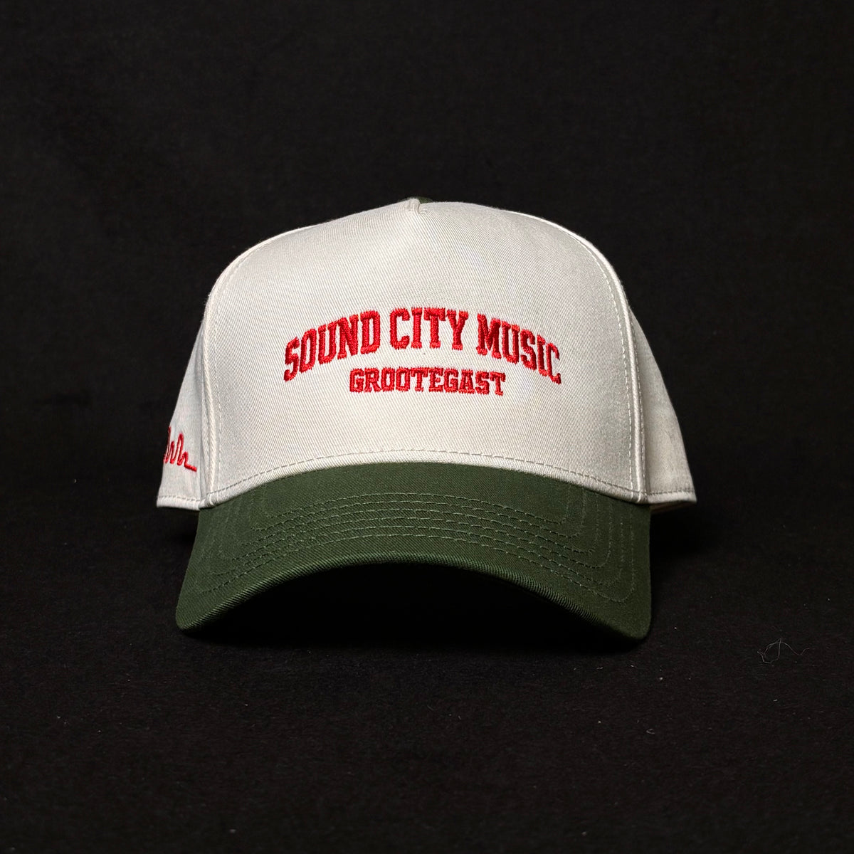 Sound City Music Grootegast Two-tone Cap Green/Red