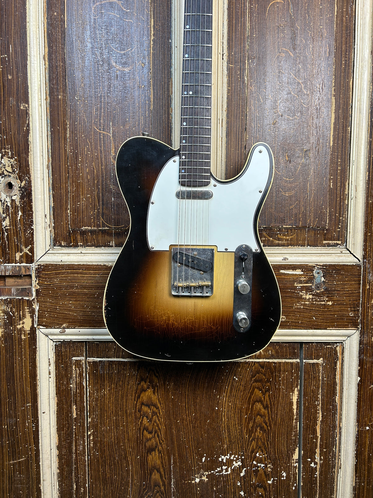 Franchin Mars Vintage Burst Relic Elektrische Gitaar (Occasion)