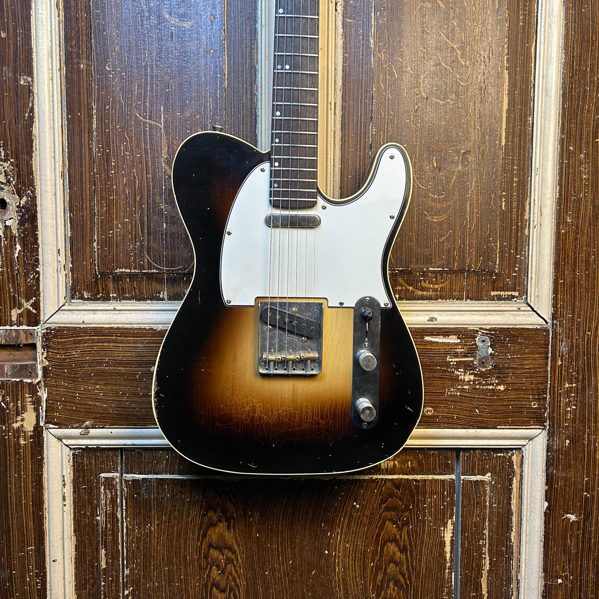 Franchin Mars Vintage Burst Relic Elektrische Gitaar (Occasion)