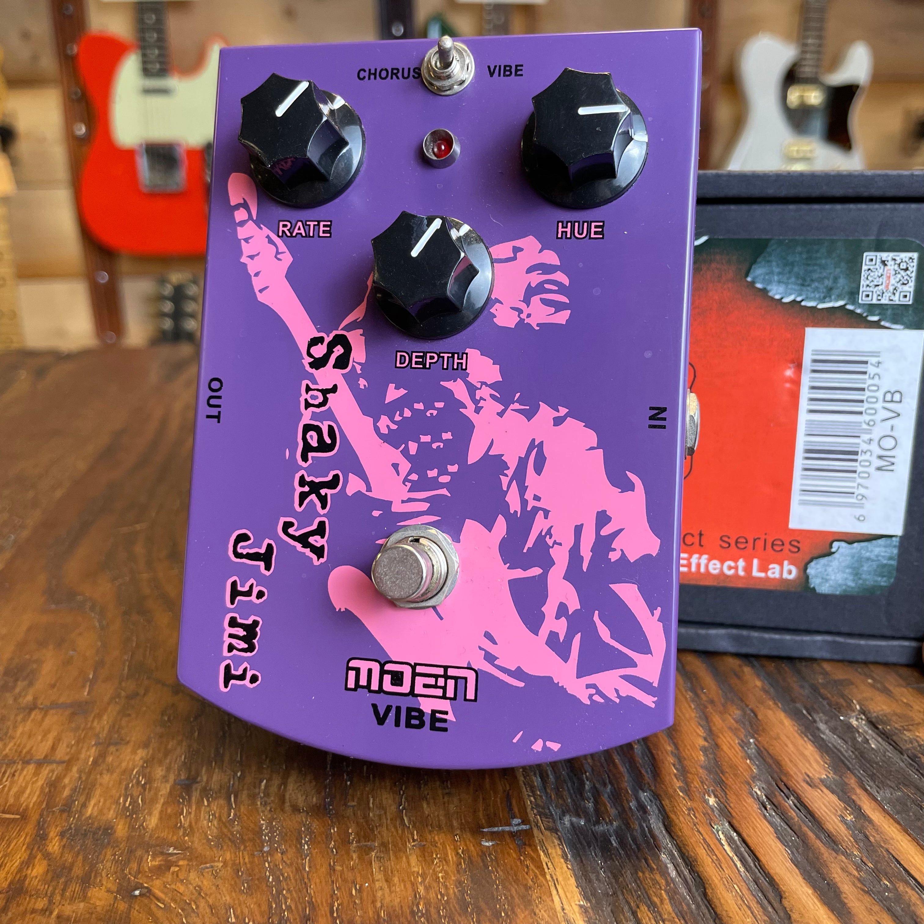 Moen Shaky Jimi Vibe/Chorus effectpedaal (occasion)