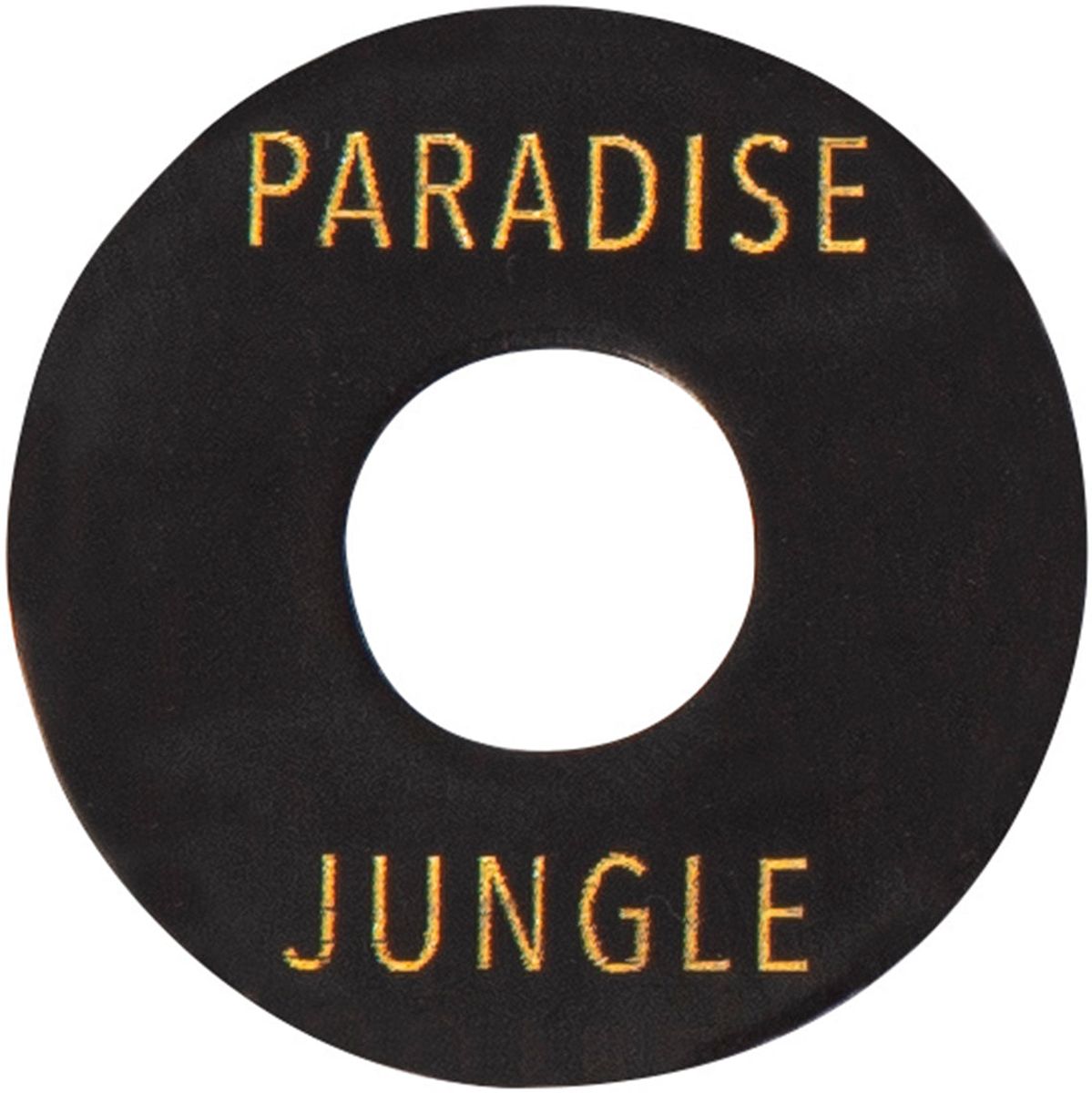 Joe Doe Poker Chip In Aged Black - Paradise - Jungle