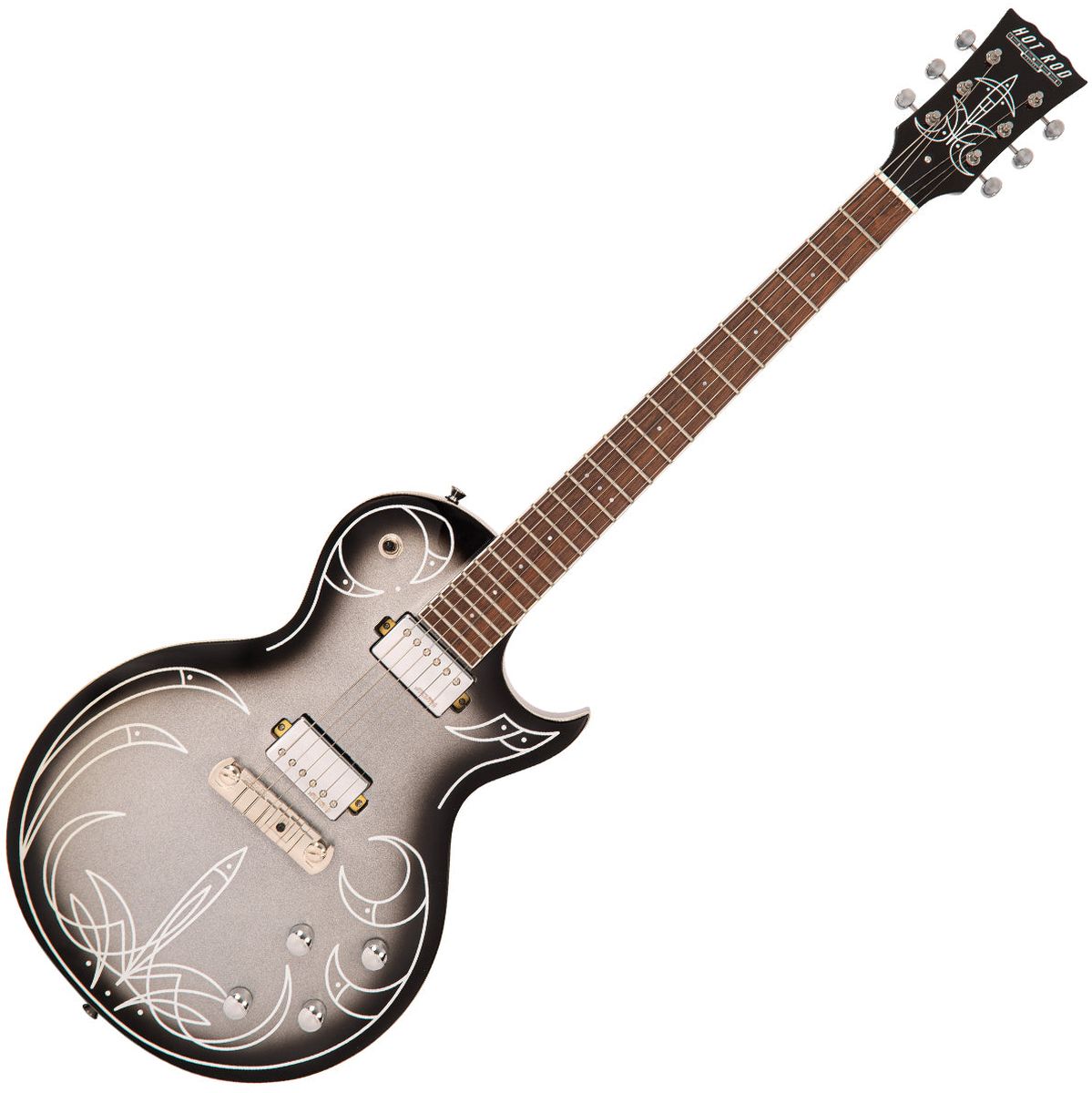 Vintage Joe Doe By Vintage - Hot Rod Silverburst w/ Case