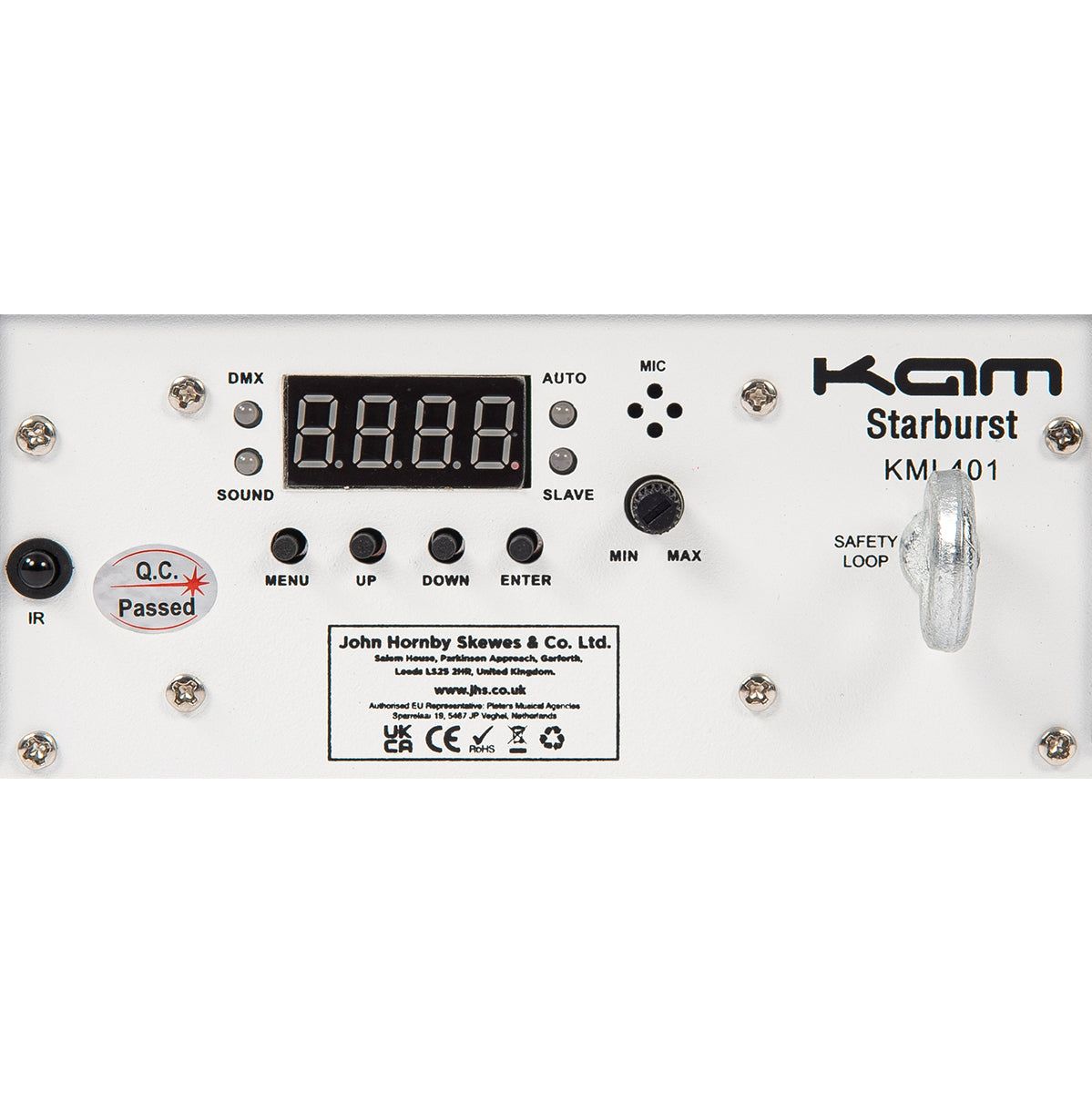 Kam Stratosphere Ghost Starburst - White