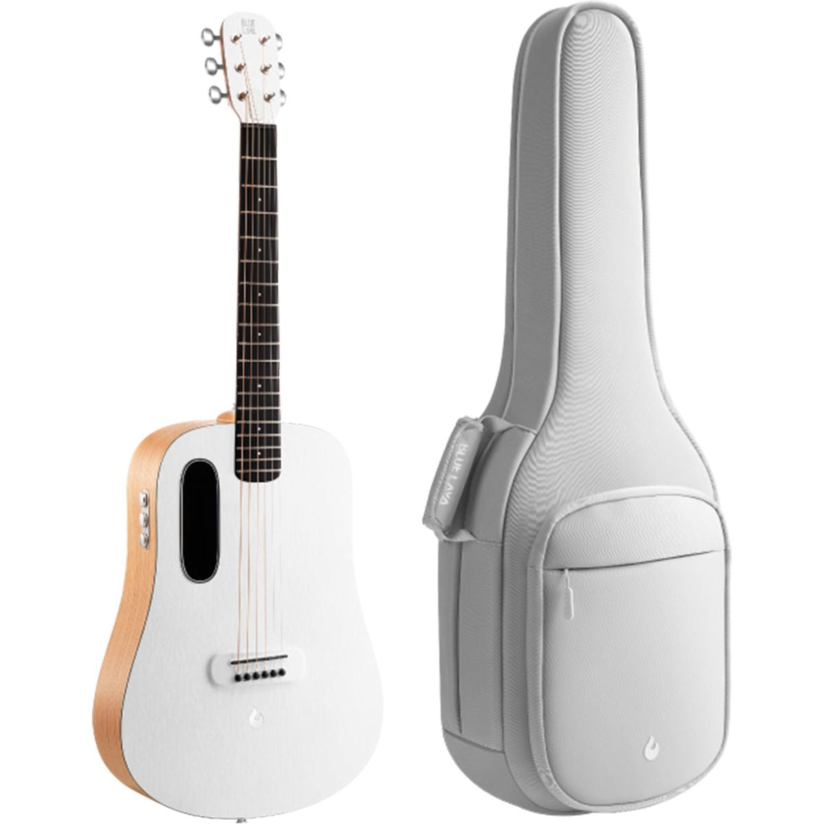 LAVA MUSIC Blue Original Freeboost w/ Airflow Bag - Frost Whitewalnut