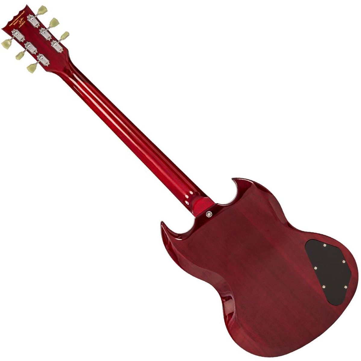 Vintage VS6 Lhand Guitar-Cherry Red