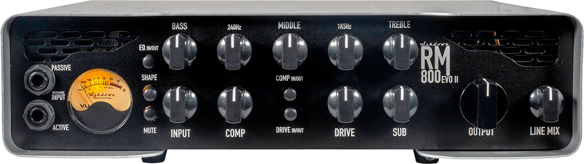 Ashdown RM-800-EVO II 800W Head basgitaarversterker