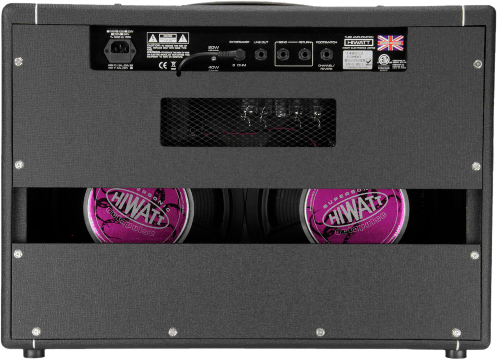 HIWATT T40/20 Tube Series 2x12 Gitaarversterker combo
