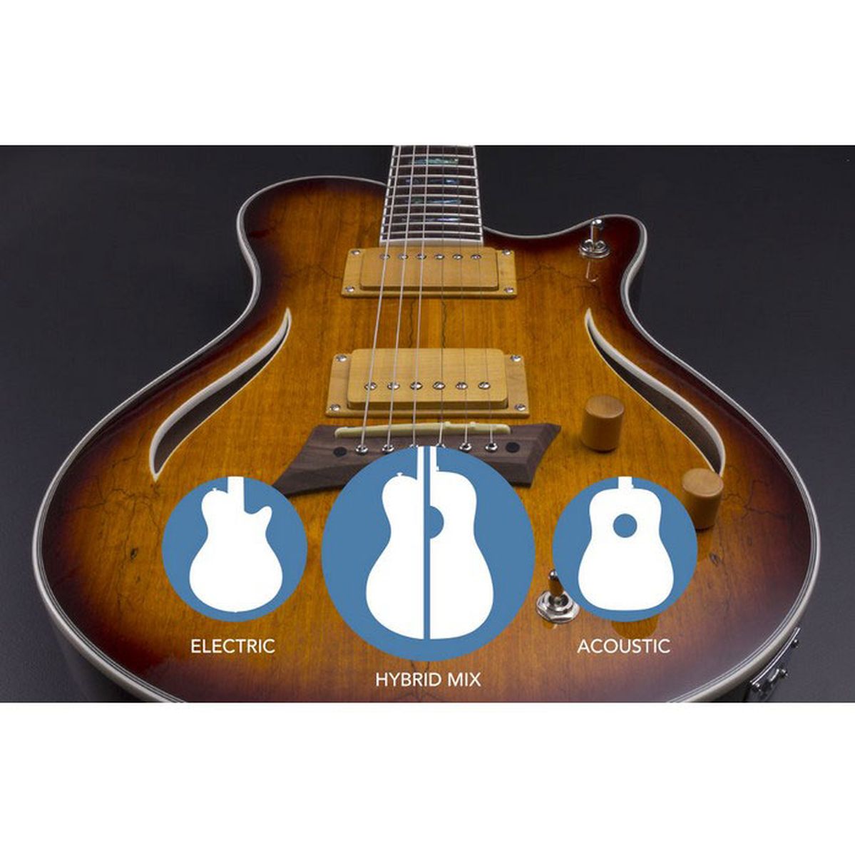 Michael Kelly Hybrid Special Spalted Burst