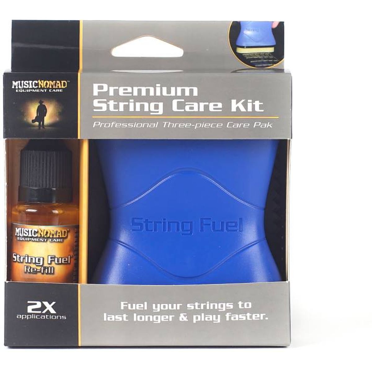 MusicNomad Premium String Care Kit - MN145