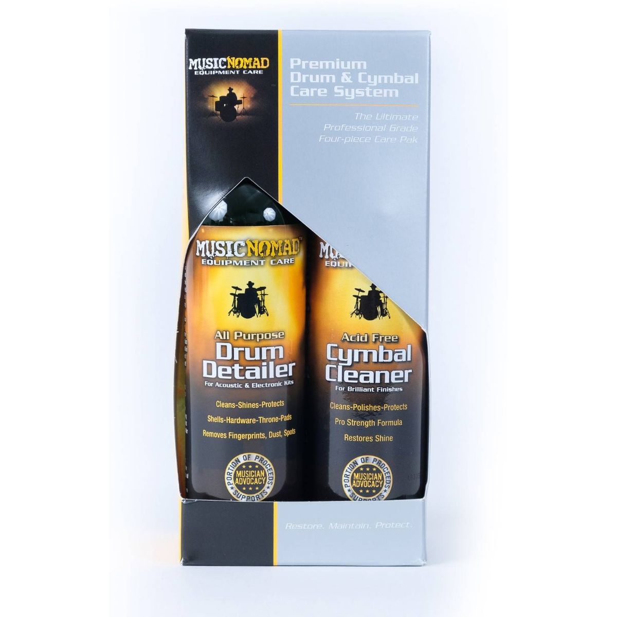 MusicNomad Premium Drum & Cymbal Care System - MN112