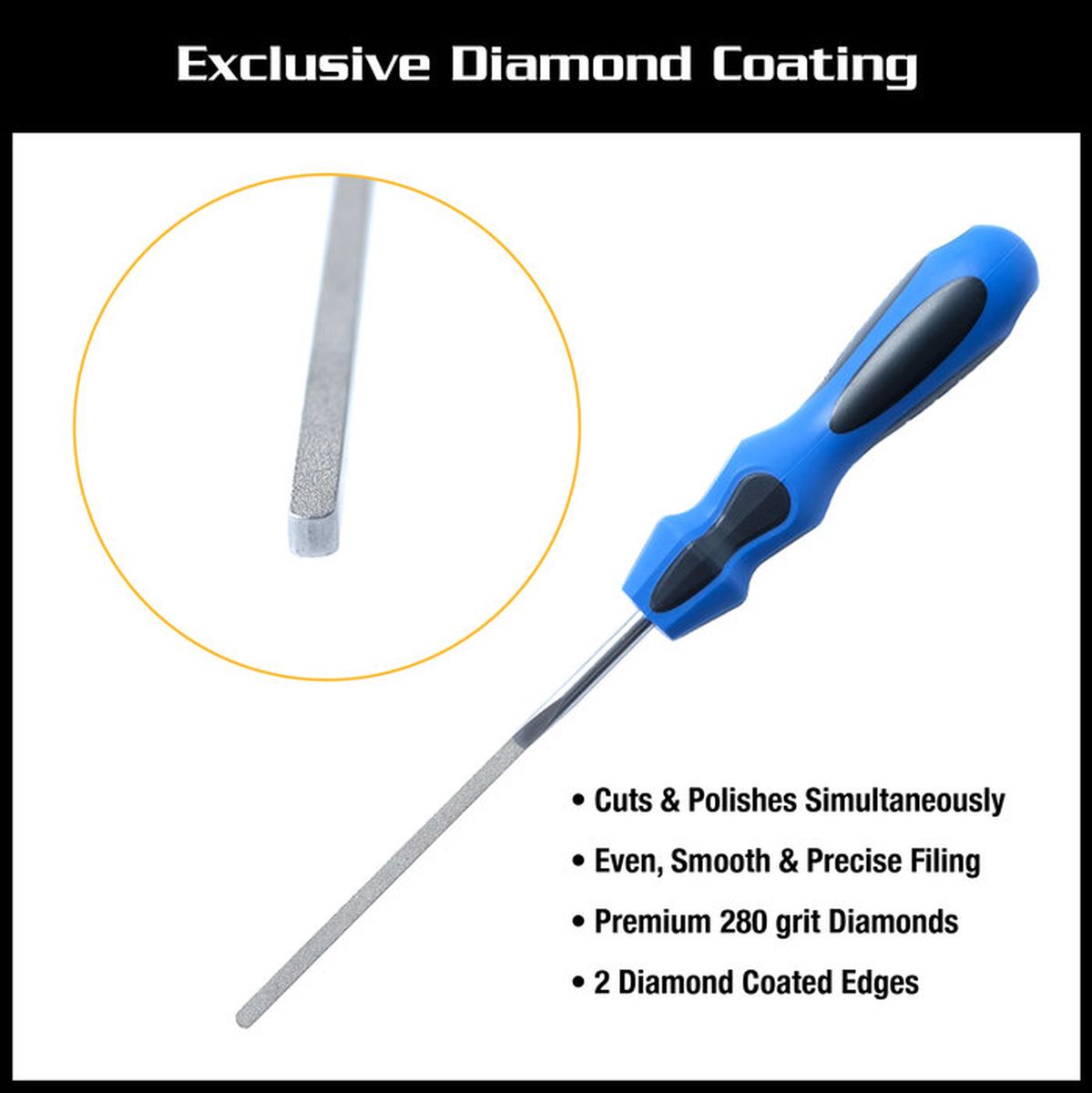 MusicNomad Fret End Dressing File (E-File)