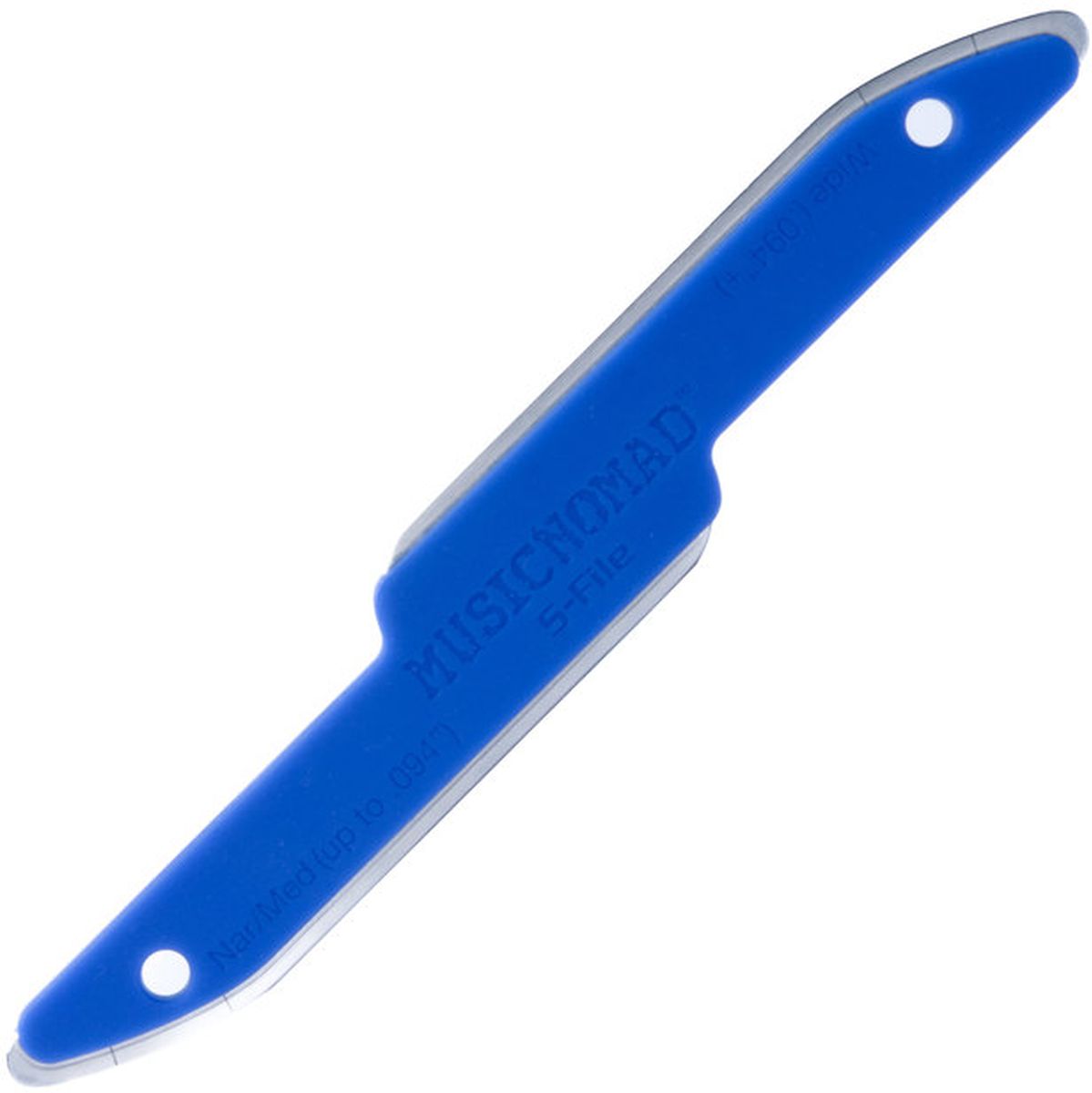 MusicNomad Diamond Coated Safe Zone Fret Crowning File (S-File)