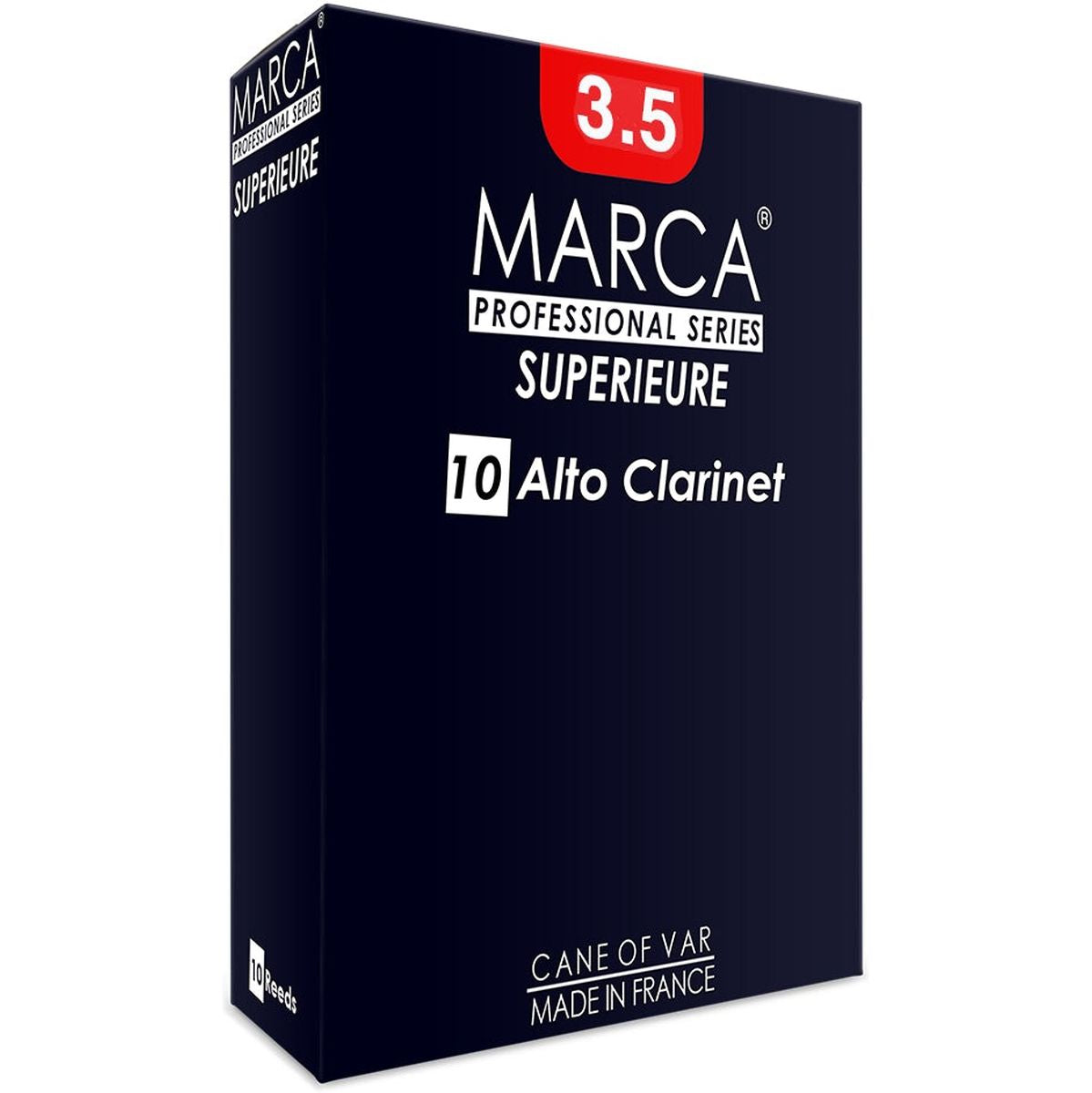MARCA Reed Clarinet Alto Superieure Cut 3.5 - PK Of 10